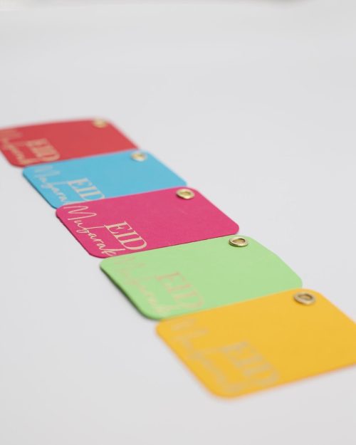 Eid Tags With Foil - Image 2