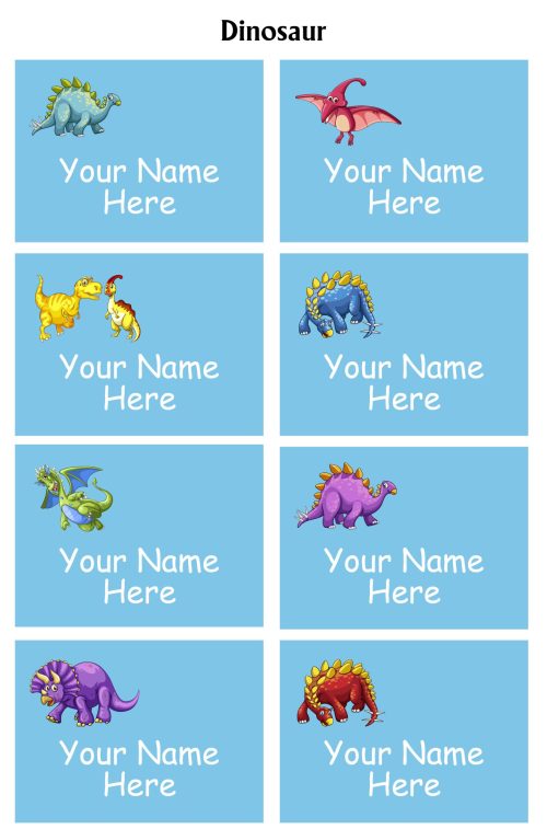 Individual Personalised School Labels - Image 8