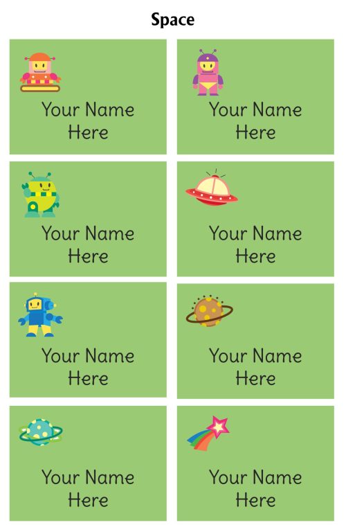 Individual Personalised School Labels - Image 6