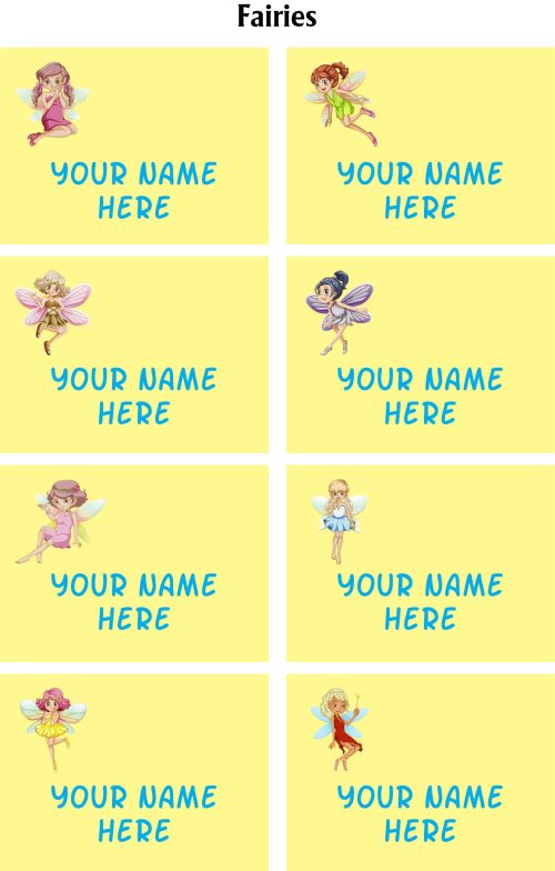 Individual Personalised School Labels - Image 5