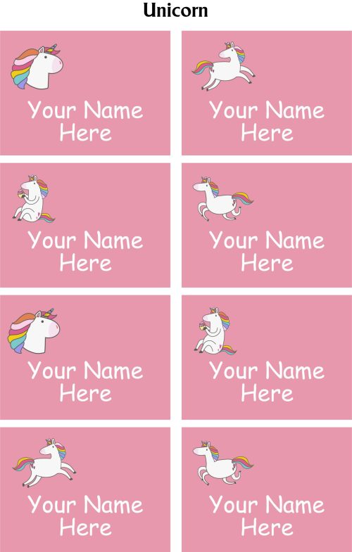 Individual Personalised School Labels - Image 9