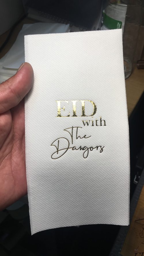 Personalised Serviettes - Image 2