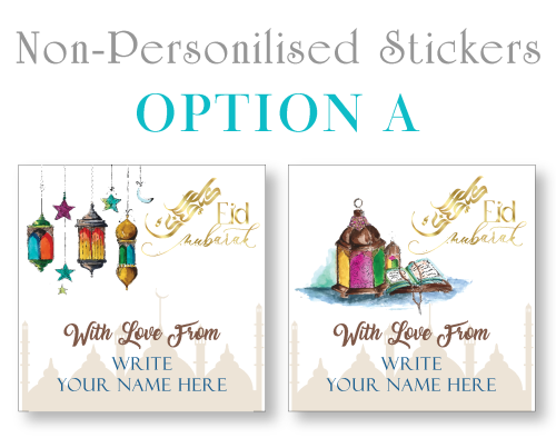 Eid Mubarak Stickers - With Foiling - Image 2