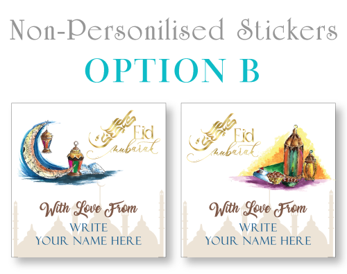Eid Mubarak Stickers - With Foiling - Image 3