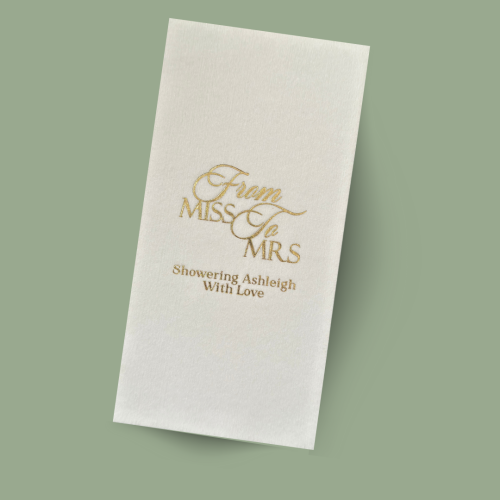 Personalised Serviettes