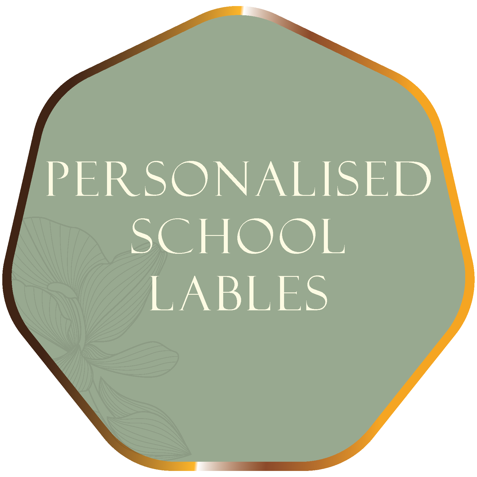 Personalised School Labels