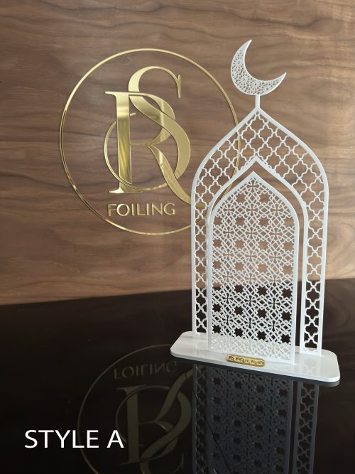Arch-Shaped Acrylic with Intricate Laser Cutwork - Image 2